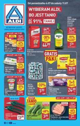 aldi - Nowa gazetka ALDI ważna od 06.07.2026 do 11.07.2026
