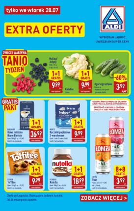 aldi - Aktualna gazetka ALDI - Extra oferta ważna od 28.07.2026 - 28.07.2026