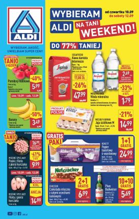 aldi - Nowa gazetka ALDI - Oferta weekendowa ważna od 10.09.2026 do 12.09.2026
