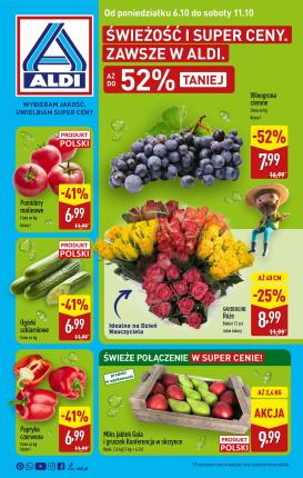 aldi - Gazetka ALDI - Świeżość i super ceny - ważna od 06.10. do 11.10.