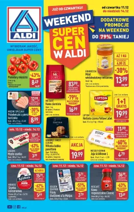 aldi - Gazetka ALDI - Dodatkowe promocje na weekend - ważna od 11.12. do 14.12.