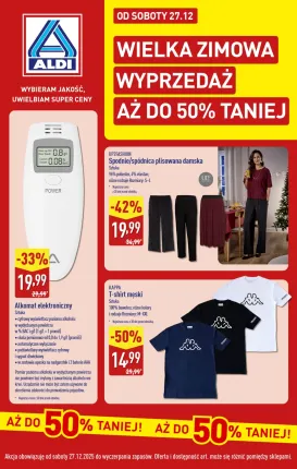 aldi - Gazetka ALDI - Wielka zimowa wyprzedaż - ważna od 27.12. do 31.12.