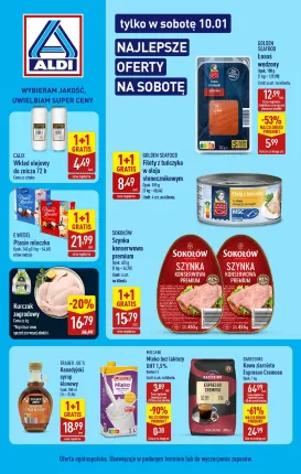 aldi - Gazetka ALDI - Super sobota - ważna od 10.01. do 10.01.