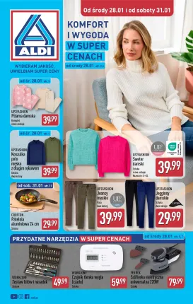 aldi - Gazetka ALDI - Komfort i wygoda - ważna od 28.01. do 31.01.