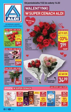 aldi - Gazetka ALDI - Walentynki - ważna od 09.02.2026 do 14.02.2026
