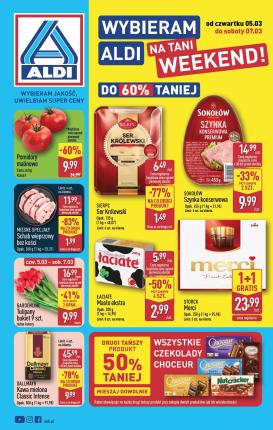 aldi - Gazetka ALDI - Oferta weekendowa - ważna od 05.03.2026 do 07.03.2026