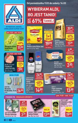 aldi - Gazetka ALDI - ważna od 09.03.2026 do 14.03.2026