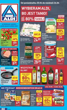 aldi - Aktualna gazetka ALDI ważna od 20.04.2026 do 26.04.2026