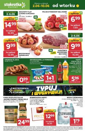 stokrotka - Nowa gazetka Stokrotka - Market ważna od 02.06.2026 do 10.06.2026