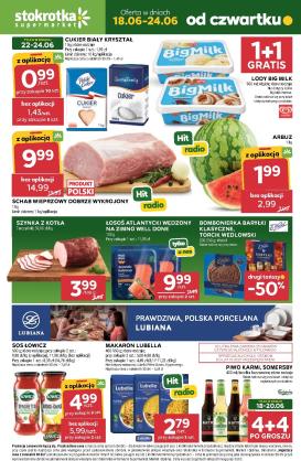 stokrotka - Aktualna gazetka Stokrotka Supermarket ważna od 18.06.2026 do 24.06.2026