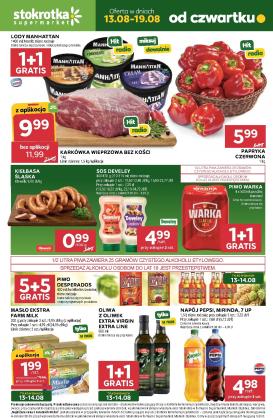 stokrotka - Aktualna gazetka Stokrotka - Supermarket ważna od 13.08.2026 do 19.08.2026