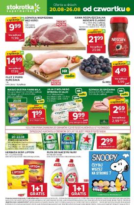 stokrotka - Aktualna gazetka Stokrotka - Supermarket ważna od 20.08.2026 do 26.08.2026