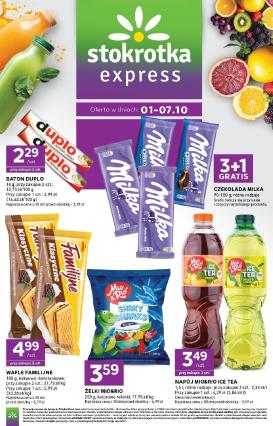 stokrotka - Aktualna gazetka Stokrotka - Express ważna od 01.10.2026 do 07.10.2026