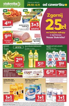 stokrotka - Aktualna gazetka Stokrotka - Supermarket ważna od 29.10.2026 do 04.11.2026