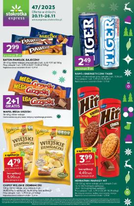 stokrotka - Gazetka Stokrotka - Express - ważna od 20.11. do 26.11.