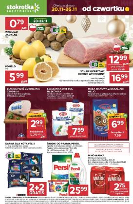 stokrotka - Gazetka Stokrotka - Supermarket - ważna od 20.11. do 26.11.