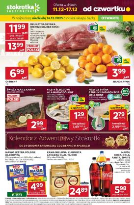 stokrotka - Gazetka Stokrotka - Supermarket - ważna od 11.12. do 17.12.