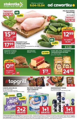 stokrotka - Aktualna gazetka Stokrotka - Supermarket ważna od 09.04.2026 do 15.04.2026