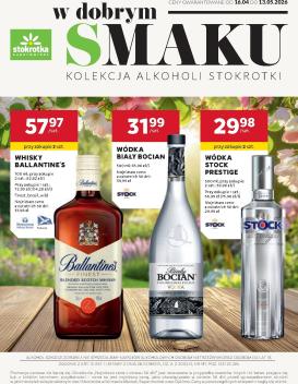 stokrotka - Aktualna gazetka Stokrotka - W dobrym smaku! ważna od 16.04.2026 do 13.05.2026