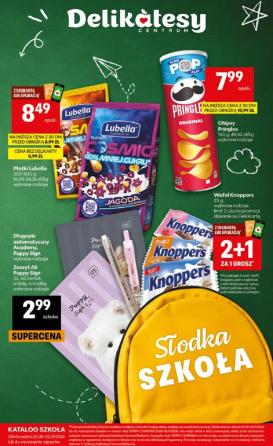 delikatesy-centrum - Aktualna gazetka Delikatesy Centrum - Katalog Szkoła ważna od 20.08.2026 do 02.09.2026