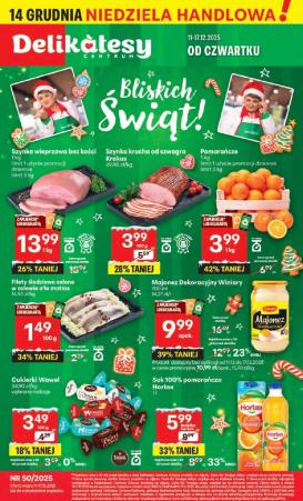 delikatesy-centrum - Gazetka Delikatesy Centrum - ważna od 11.12. do 17.12.