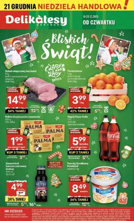 delikatesy-centrum - Gazetka Delikatesy Centrum - ważna od 18.12. do 23.12.