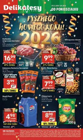 delikatesy-centrum - Gazetka Delikatesy Centrum - ważna od 29.12. do 07.01.