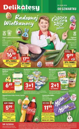 delikatesy-centrum - Gazetka Delikatesy Centrum - ważna od 19.03.2026 do 25.03.2026