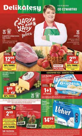 delikatesy-centrum - Nowa gazetka Delikatesy Centrum ważna od 09.04.2026 do 15.04.2026
