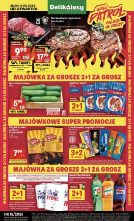 delikatesy-centrum - Nowa gazetka Delikatesy Centrum ważna od 30.04.2026 do 06.05.2026