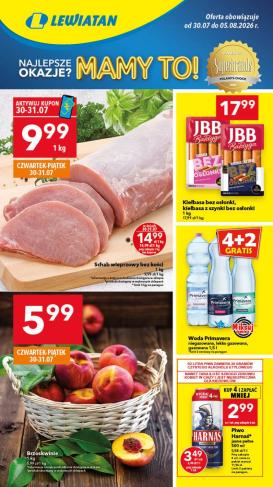 lewiatan - Nowa gazetka Lewiatan - Najlepsze okazje ważna od 30.07.2026 do 05.08.2026