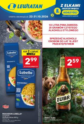 lewiatan - Nowa gazetka Lewiatan ważna od 22.10.2026 do 31.10.2026