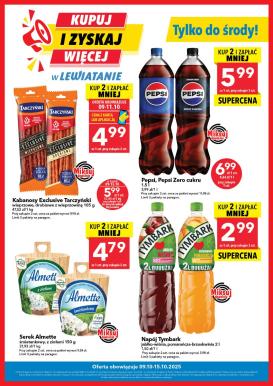 lewiatan - Gazetka Lewiatan - Kupuj i zyskaj więcej - ważna od 09.10. do 15.10.