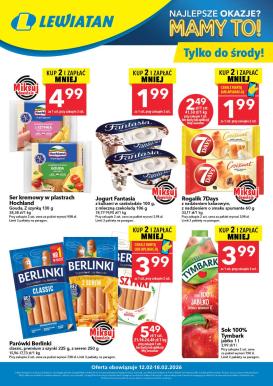 lewiatan - Gazetka Lewiatan - W wielopakach taniej - ważna od 12.02.2026 do 18.02.2026