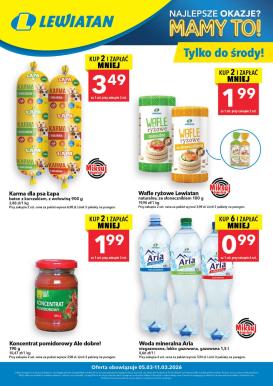 lewiatan - Gazetka Lewiatan - W wielopakach taniej! - ważna od 05.03.2026 do 11.03.2026
