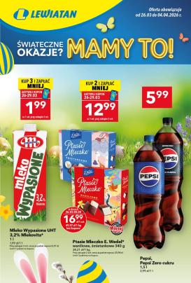 lewiatan - Gazetka Lewiatan - Mamy to - ważna od 26.03.2026 do 04.04.2026