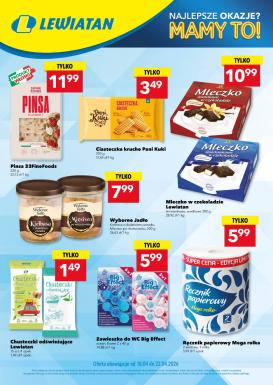 lewiatan - Nowa gazetka Lewiatan - Mamy to w Lewiatanie ważna od 16.04.2026 do 22.04.2026