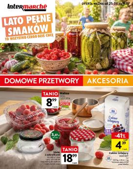 intermarche - Aktualna gazetka Intermarché - Domowe przetwory akcesoria ważna od 25.06.2026 do 08.07.2026