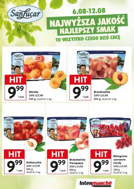 intermarche - Aktualna gazetka Intermarché - Świeży Hit ważna od 06.08.2026 do 12.08.2026