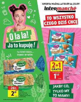intermarche - Aktualna gazetka Intermarché - Katalog O La La ważna od 10.09.2026 do 23.09.2026