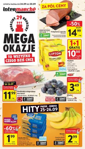 intermarche - Nowa gazetka Intermarché ważna od 24.09.2026 do 30.09.2026