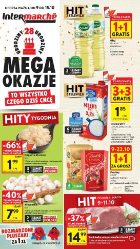 intermarche - Gazetka Intermarché - ważna od 09.10. do 15.10.