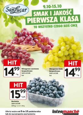 intermarche - Gazetka Intermarché - Świeży Hit - ważna od 09.10. do 15.10.