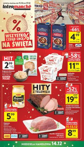 intermarche - Gazetka Intermarché - ważna od 11.12. do 17.12.