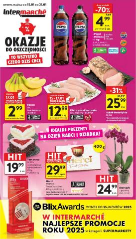 intermarche - Gazetka Intermarché - ważna od 15.01. do 21.01.