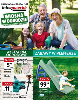 intermarche - Gazetka Intermarché - Wiosna w ogrodzie - ważna od 26.02.2026 do 11.03.2026