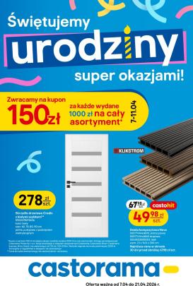 castorama - Aktualna gazetka Castorama ważna od 07.04.2026 do 21.04.2026