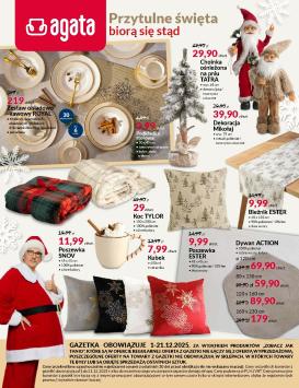 agata-meble - Gazetka Agata Meble - ważna od 01.12. do 21.12.
