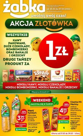 zabka - Gazetka Żabka - ważna od 25.03.2026 do 07.04.2026
