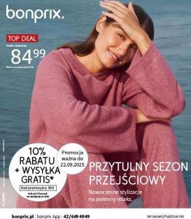 bonprix - Gazetka Bonprix - Przytulny sezon przejściowy - ważna od 23.09. do 03.11.